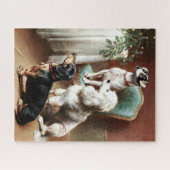 Reichert – クリスマストリート素晴らし、アート、 ジグソーパズル (横)