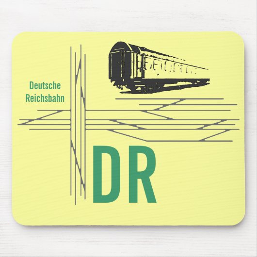 Reichsbahn DDR マウスパッド (正面)