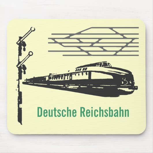 Reichsbahn DDR マウスパッド (正面)