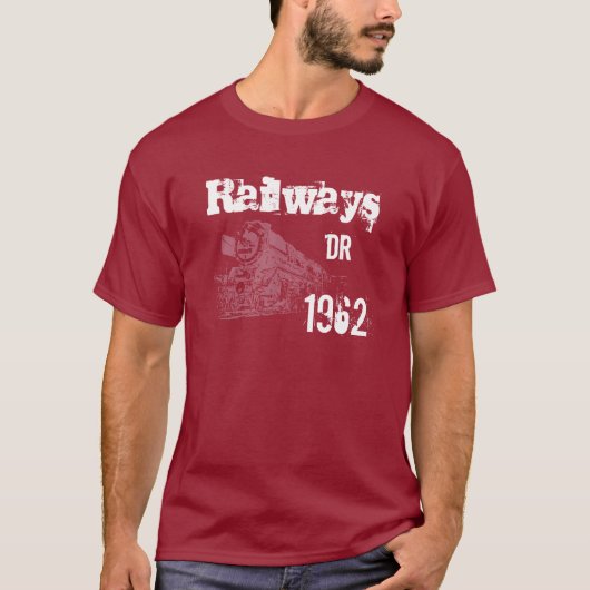 Reichsbahn DDR Design Tシャツ (正面)