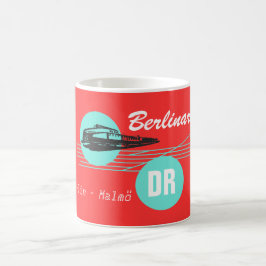 Reichsbahndesign BERLINAREN DDR コーヒーマグカップ