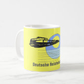Reichsbahndesign DDR コーヒーマグカップ (正面左)