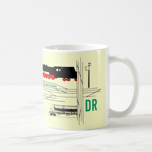 Reichsbahnreklame DDR コーヒーマグカップ (右)