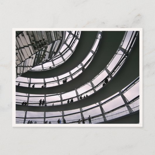 Reichstag Building Berlin Modern Architecture ポストカード (正面)