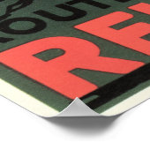 REIGATEルート160サリーイングランドヴィンテージ鉄道 ポスター (角)