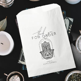 Reiki Master Hamsa Hand Evil Eye Yoga Therapist フェイバーバッグ