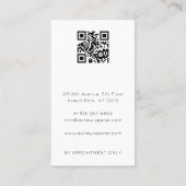 Reiki Master Minimalist Hansa Hand Arch 名刺 (裏面)