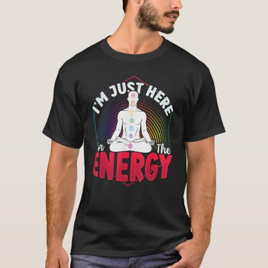 Reiki Practitioner for an Energy Healer Tシャツ (正面)