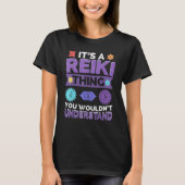 Reiki Practitioner Healing Energy Healer Tシャツ (正面)