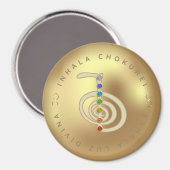 Reiki símbolo CHOKUREI マグネット (正面/裏面)