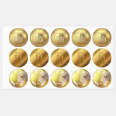 Reiki simbolos para el terapeuta ラベル (シート)