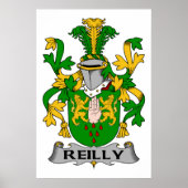 Reilly Family Crest ポスター (正面)