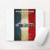 Reims Racetrack Vintage Mercedes マウスパッド (マウス)