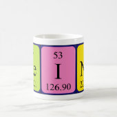 Reina定期テーブル名mag コーヒーマグカップ (中央)