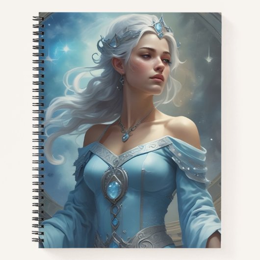 Reina de Azul y Plata ノートブック (正面)