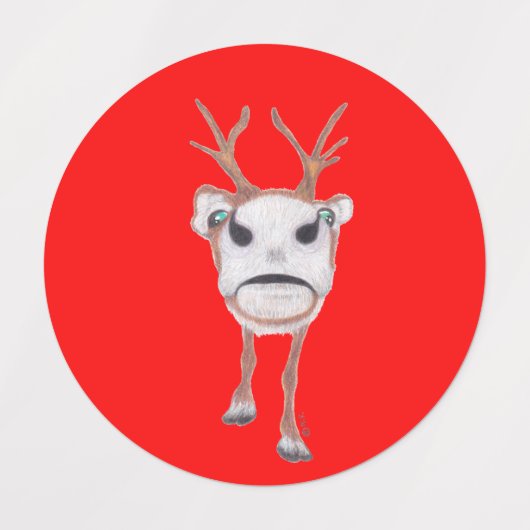 REINDEER ラベル (デザイン1)