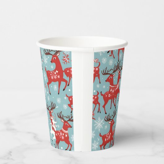 Reindeer 紙コップ (右)