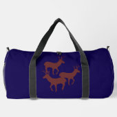Reindeer 3 Athletic Gym Carry On Dk Blue  ダッフルバッグ (裏面)