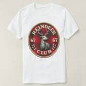Reindeer 67 Club Tシャツ (デザイン正面)