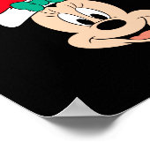 Reindeer Antlers Santa Hat  ポスター (角)