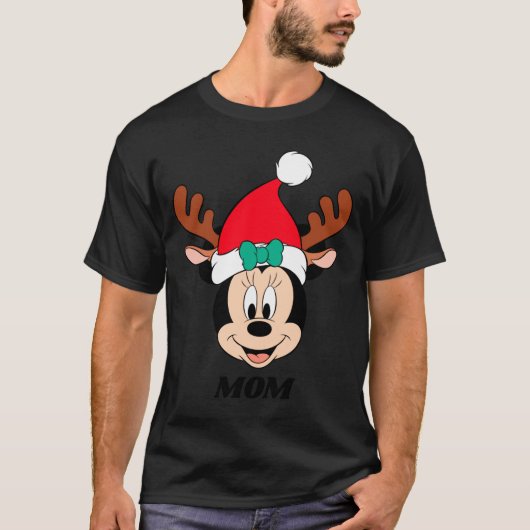 Reindeer Antlers Santa Hat  Tシャツ (正面)