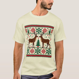 Reindeer Christmas Cheer Tシャツ
