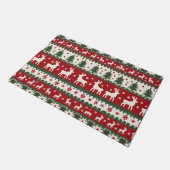 Reindeer Christmas Doormat ドアマット (アングル)
