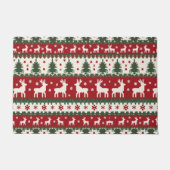 Reindeer Christmas Doormat ドアマット (正面)