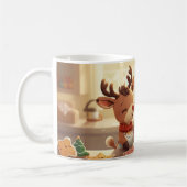 “Reindeer Cookie Magic Mug” コーヒーマグカップ (左)