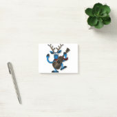 Reindeer Dancing Guitar Instrument Christmas Noel. ポストイット (オフィス)