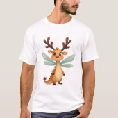 Reindeer Dragonfly Tシャツ (正面)