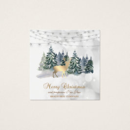 Reindeer,Forest,String Lights Bokeh Company 