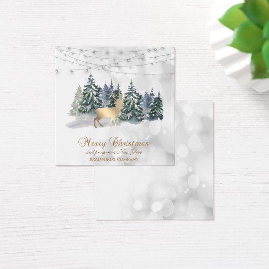 Reindeer,Forest,String Lights Bokeh Company (デスク)