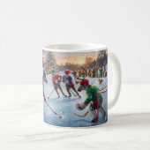 Reindeer Hockey, Coffee Mug コーヒーマグカップ (正面右)