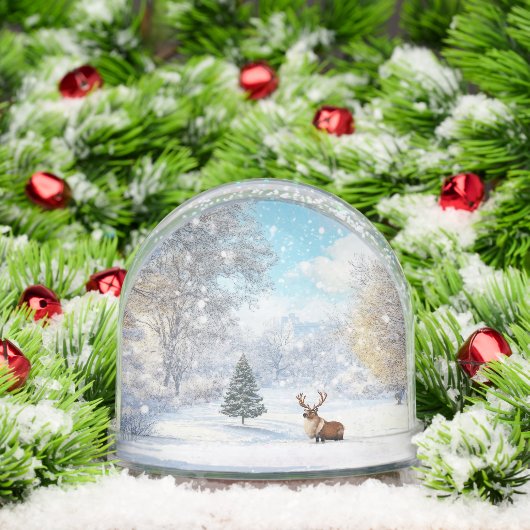 Reindeer in the winter (クリスマス)