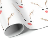 Reindeer Kid's Wrapping Paper ラッピングペーパー (ロールコーナー)