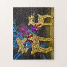 Reindeer Lights Puzzle