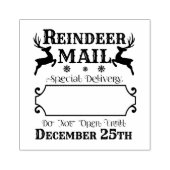 Reindeer Mail Special Delivery ラバースタンプ (インプリント)