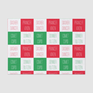 REINDEER NAMESティッシュペーパー 薄葉紙