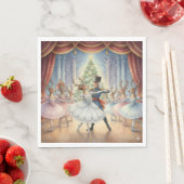 Reindeer Nutcracker Ballet, Napkins スタンダードランチョンナプキン (インサイチュ)
