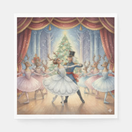 Reindeer Nutcracker Ballet, Napkins スタンダードランチョンナプキン