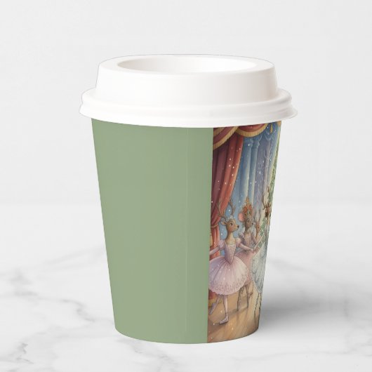 Reindeer Nutcracker Ballet, Paper Cups 紙コップ (右)