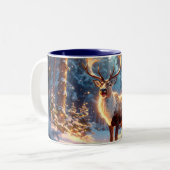 Reindeer of Santa Claus ツートーンマグカップ (正面左)