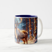 Reindeer of Santa Claus ツートーンマグカップ (正面右)
