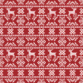 Reindeer Pattern クッション