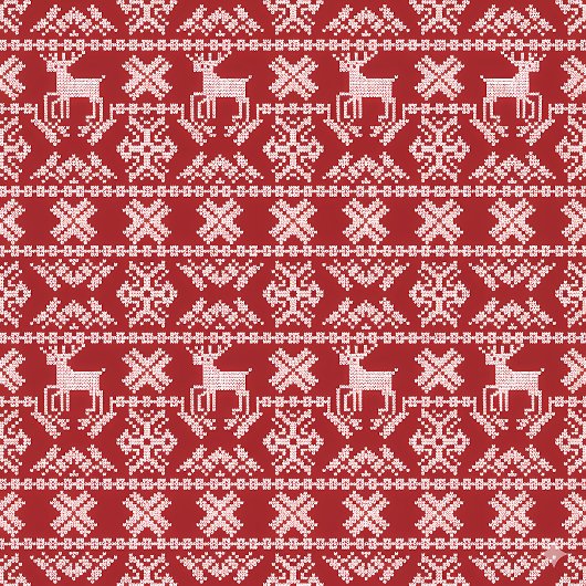 Reindeer Pattern クッション