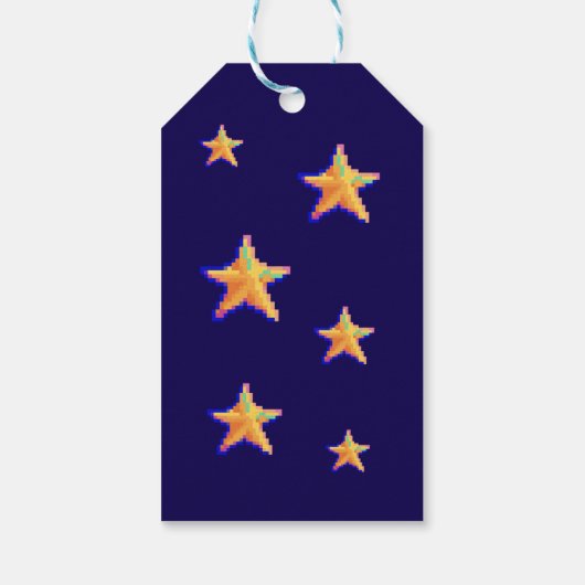 Reindeer, Pixelart, Pixel, Art  ギフトタグ (裏面)