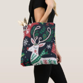 Reindeer Season トートバッグ (クローズアップ)