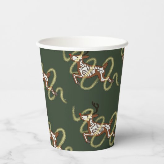 Reindeer Skeleton 紙コップ (裏面)