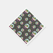 Reindeer Snow Globes スタンダードカクテルナプキン (角)